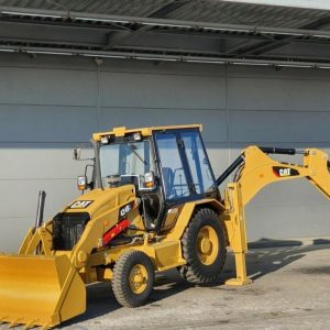Tractopelle Caterpillar 424B